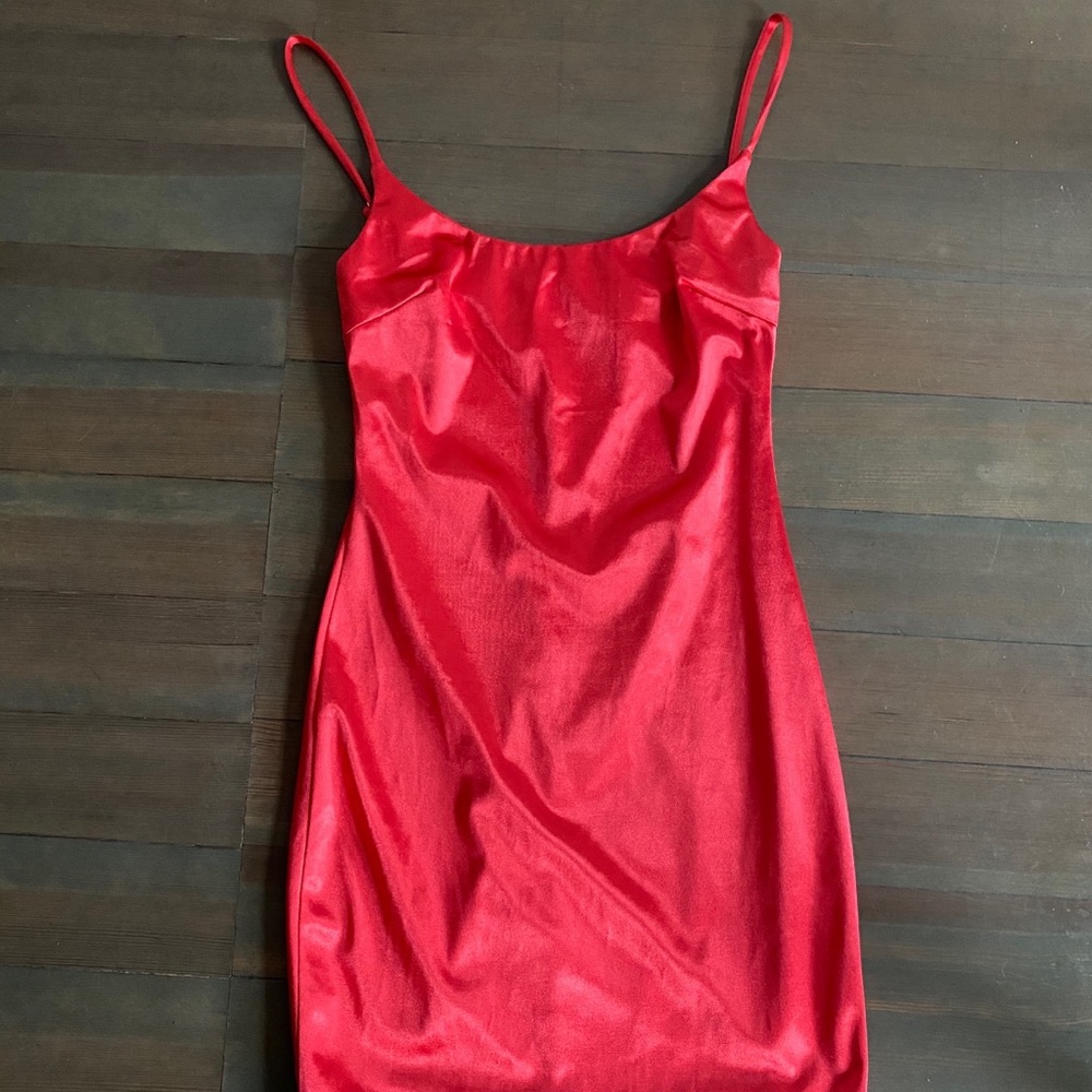 White Fox Boutique red mini dress